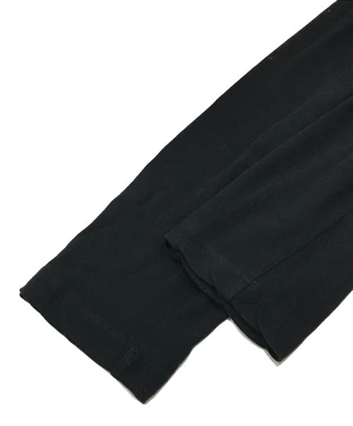 COMME des GARCONS tricot（コムデギャルソントリコ）COMME des GARCONS tricot (コムデギャルソントリコ) 丸襟切替レースシャツ ブラック サイズ:Mの古着・服飾アイテム