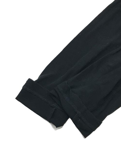 COMME des GARCONS tricot（コムデギャルソントリコ）COMME des GARCONS tricot (コムデギャルソントリコ) 丸襟切替レースシャツ ブラック サイズ:Mの古着・服飾アイテム