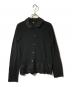 COMME des GARCONS tricot（コムデギャルソントリコ）の古着「丸襟切替レースシャツ」｜ブラック
