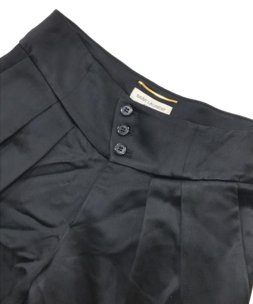 Saint Laurent Paris（サンローランパリ）Saint Laurent Paris (サンローランパリ) スラックス ブラック サイズ:Fの古着・服飾アイテム