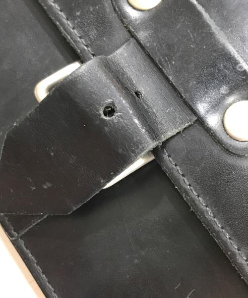 COMME des GARCONS tricot（コムデギャルソントリコ）COMME des GARCONS tricot (コムデギャルソントリコ) フラップロングウォレット ブラックの古着・服飾アイテム