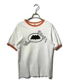 WAREHOUSE（ウエアハウス）の古着「リンガーTシャツ/半袖カットソー」｜ホワイト