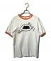 WAREHOUSE（ウエアハウス）の古着「リンガーTシャツ/半袖カットソー」｜ホワイト