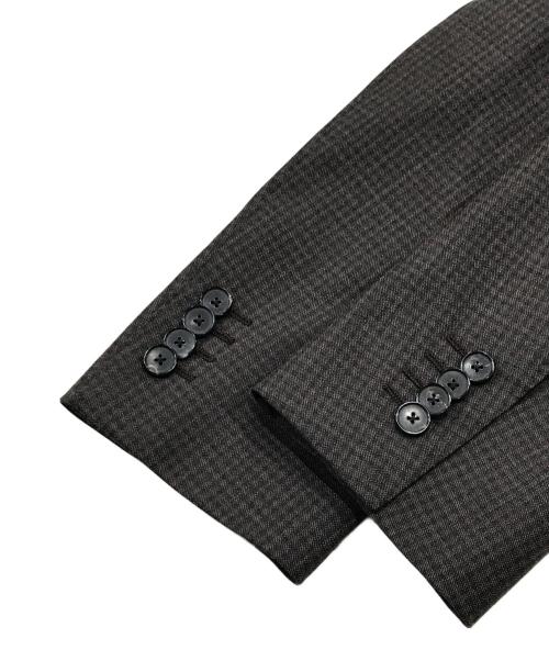 LARDINI（ラルディーニ）LARDINI (ラルディーニ) ウールセットアップジャケット ブラウン サイズ:48の古着・服飾アイテム