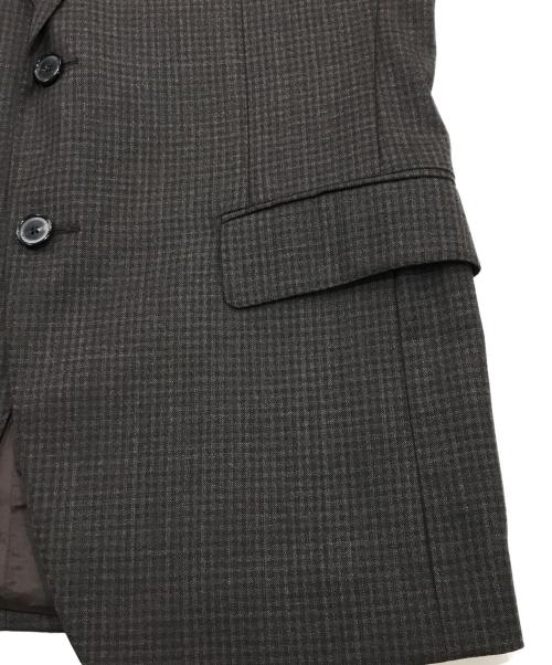 LARDINI（ラルディーニ）LARDINI (ラルディーニ) ウールセットアップジャケット ブラウン サイズ:48の古着・服飾アイテム