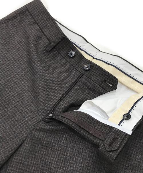 LARDINI（ラルディーニ）LARDINI (ラルディーニ) ウールセットアップジャケット ブラウン サイズ:48の古着・服飾アイテム