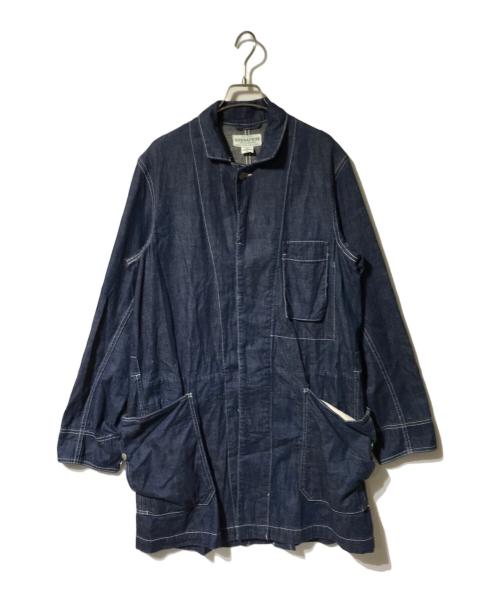 SASSAFRAS（ササフラス）SASSAFRAS (ササフラス) デニムコート インディゴ サイズ:Mの古着・服飾アイテム