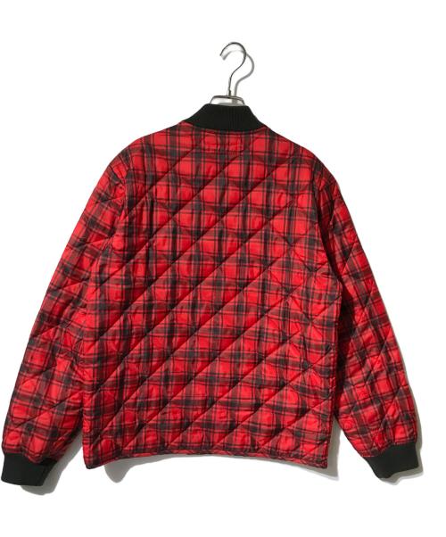 SUPREME（シュプリーム）Supreme (シュプリーム) Quilted Work Jacket レッド サイズ:Mの古着・服飾アイテム