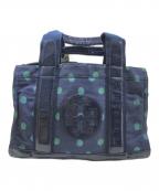 TORY BURCHトリーバーチ）の古着「エラ トートバッグ」｜ネイビー