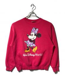 DISNEY（ディズニー）の古着「プリントスウェット」｜ピンク
