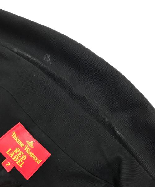 Vivienne Westwood RED LABEL（ヴィヴィアンウエストウッドレッドレーベル）Vivienne Westwood RED LABEL (ヴィヴィアンウエストウッドレッドレーベル) ハート型襟ジャケット/ラブジャケット ブラック サイズ:2の古着・服飾アイテム