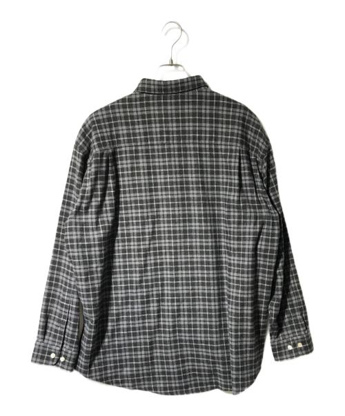 Stockholm Surfboard Club（ストックホルム サーフボード クラブ）Stockholm Surfboard Club (ストックホルム サーフボード クラブ) Flynn Flannel/FM4 ブラック サイズ:Lの古着・服飾アイテム