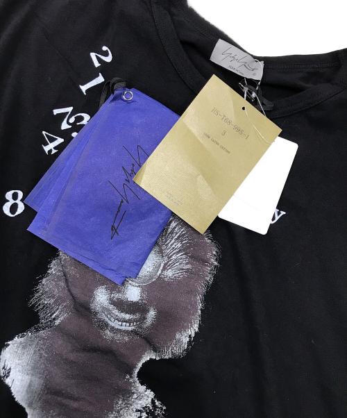 Yohji Yamamoto pour homme（ヨウジヤマモト プールオム）Yohji Yamamoto pour homme (ヨウジヤマモト プールオム) 30/- COMBED SINGLE JERSEY SHORT SLEEV ブラック サイズ:3 未使用品の古着・服飾アイテム