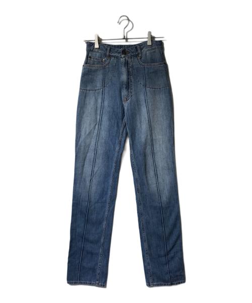 Maison Margiela（メゾンマルジェラ）Maison Margiela (メゾンマルジェラ) センターシームデニムパンツ インディゴ サイズ:40の古着・服飾アイテム