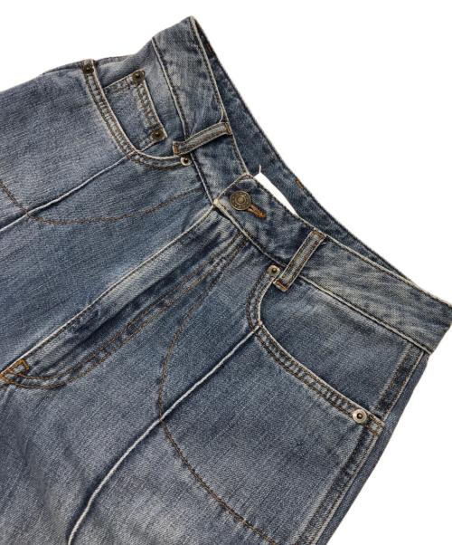 Maison Margiela（メゾンマルジェラ）Maison Margiela (メゾンマルジェラ) センターシームデニムパンツ インディゴ サイズ:40の古着・服飾アイテム