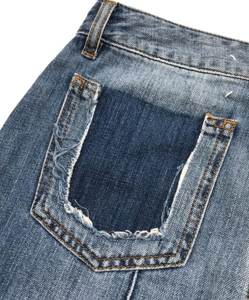 Maison Margiela（メゾンマルジェラ）Maison Margiela (メゾンマルジェラ) センターシームデニムパンツ インディゴ サイズ:40の古着・服飾アイテム