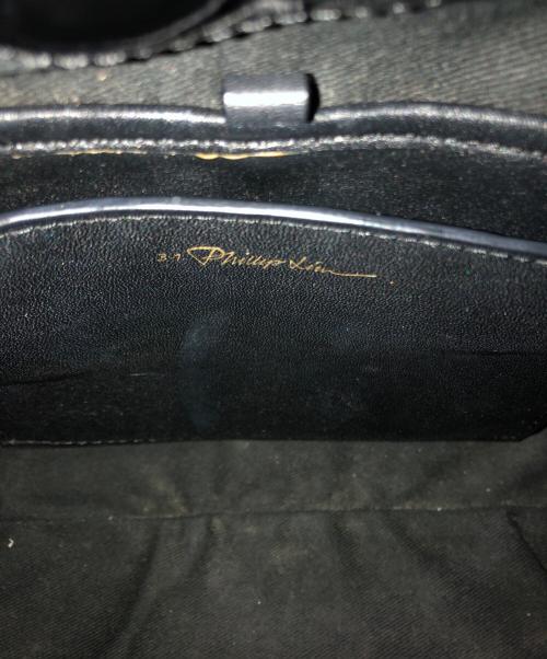 3.1 phillip lim（スリーワンフィリップリム）3.1 phillip lim (スリーワンフィリップリム) バッグ ブラックの古着・服飾アイテム