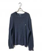 POLO RALPH LAURENポロ・ラルフローレン）の古着「ニット」｜ネイビー