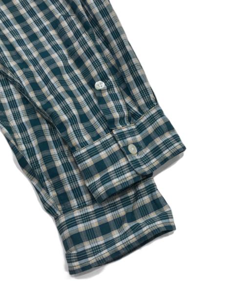 POLO RALPH LAUREN（ポロ・ラルフローレン）POLO RALPH LAUREN (ポロ・ラルフローレン) ボタンダウンシャツ／チェックシャツ グリーン サイズ:XLの古着・服飾アイテム