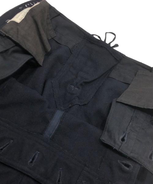 U'S NAVY（ユーエスネイビー）U'S NAVY (ユーエスネイビー) ウールセーラーパンツ ネイビー サイズ:表記なしの古着・服飾アイテム