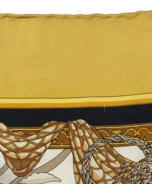 Salvatore Ferragamo（サルヴァトーレ フェラガモ）Salvatore Ferragamo (サルヴァトーレ フェラガモ) 大判シルクスカーフ マルチカラーの古着・服飾アイテム