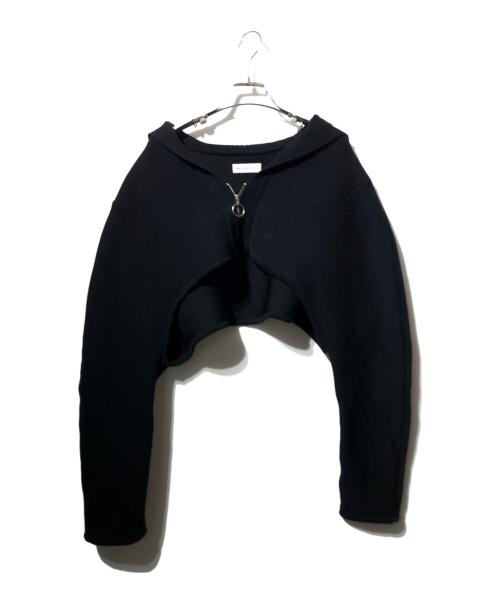 MAISON SPECIAL（メゾンスペシャル）MAISON SPECIAL (メゾンスペシャル) セーラーニット ブラック サイズ:Fの古着・服飾アイテム