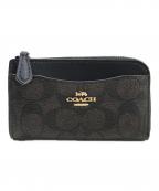 COACHコーチ）の古着「コインケース/マルチファンクション カード ケース」｜ベージュ