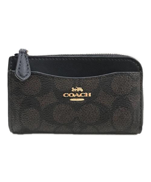 COACH（コーチ）COACH (コーチ) コインケース/マルチファンクション カード ケース ベージュの古着・服飾アイテム