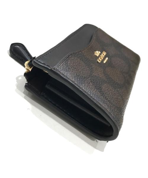 COACH（コーチ）COACH (コーチ) コインケース/マルチファンクション カード ケース ベージュの古着・服飾アイテム