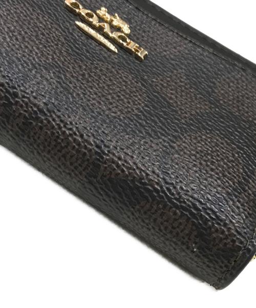 COACH（コーチ）COACH (コーチ) コインケース/マルチファンクション カード ケース ベージュの古着・服飾アイテム