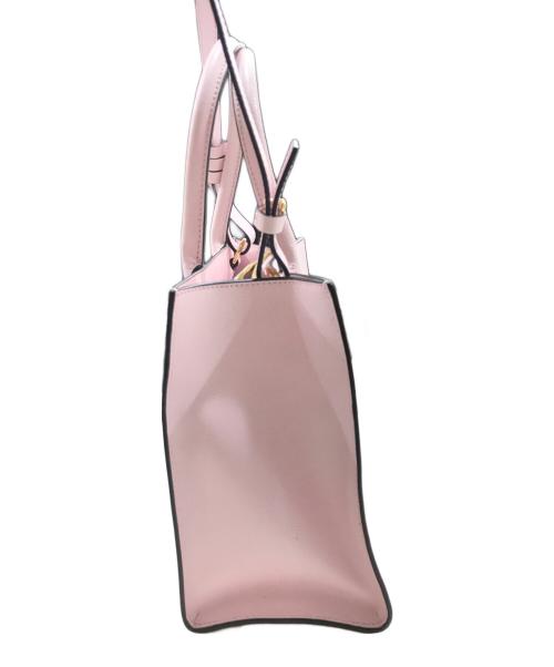 EMPORIO ARMANI（エンポリオアルマーニ）EMPORIO ARMANI (エンポリオアルマーニ) 2WAYバッグ ピンクの古着・服飾アイテム