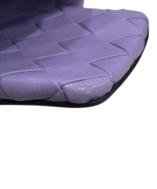 BOTTEGA VENETA（ボッテガベネタ）BOTTEGA VENETA (ボッテガベネタ) リド レザーサンダル パープル サイズ:34の古着・服飾アイテム