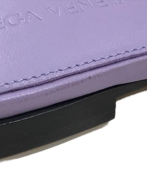 BOTTEGA VENETA（ボッテガベネタ）BOTTEGA VENETA (ボッテガベネタ) リド レザーサンダル パープル サイズ:34の古着・服飾アイテム