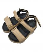 HERMESエルメス）の古着「レザーストラップサンダル」｜ブラウン