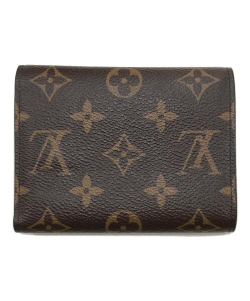 LOUIS VUITTON（ルイ ヴィトン）LOUIS VUITTON (ルイ ヴィトン) 3つ折り財布/ポルトフォイユ・ヴィクトリーヌ ブラウンの古着・服飾アイテム