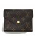LOUIS VUITTON（ルイ ヴィトン）の古着「3つ折り財布/ポルトフォイユ・ヴィクトリーヌ」｜ブラウン