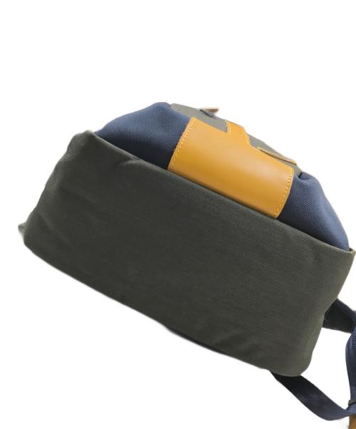 master-piece（マスターピース）master-piece (マスターピース) バックパック ネイビー×カーキの古着・服飾アイテム