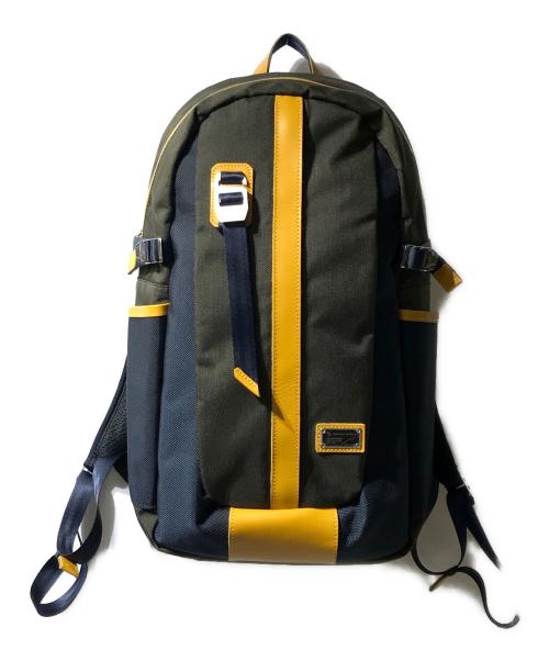 master-piece（マスターピース）master-piece (マスターピース) バックパック ネイビー×カーキの古着・服飾アイテム