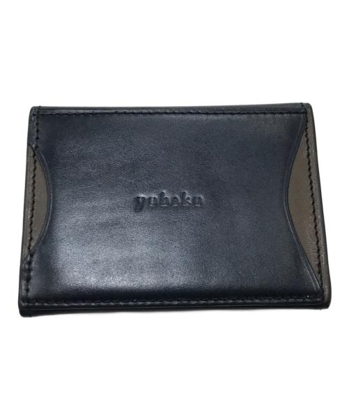 YUHAKU（ユハク）yuhaku (ユハク) レザーパスケース ブルーの古着・服飾アイテム