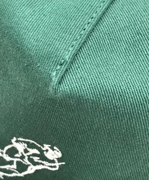 47BRAND（フォーティーセブンブランド）47BRAND (フォーティーセブンブランド) NEW BALANCE (ニューバランス) シグネチャーロゴキャップ グリーンの古着・服飾アイテム