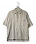 UNITED ARROWS TOKYO（ユナイテッドアローズトウキョウ）の古着「スクリーンメッシュストライプシャツ」｜グレー