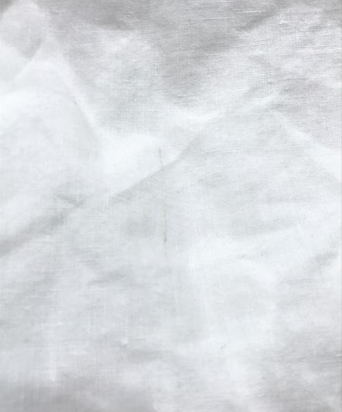 BOURRIENNE PARIS X（ブリエンヌ・パリ・ディス）BOURRIENNE PARIS X (ブリエンヌ・パリ・ディス) リネンスキッパーシャツ ホワイト サイズ:Lの古着・服飾アイテム