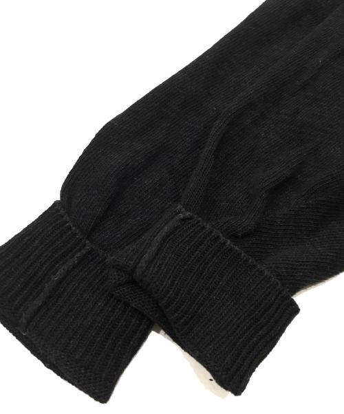 COMOLI（コモリ）COMOLI (コモリ) 7G クルーネックニット ブラック サイズ:3の古着・服飾アイテム