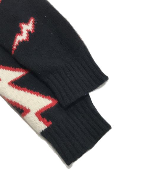 PRADA（プラダ）PRADA (プラダ) ライニングニット セーター ブラック サイズ:48の古着・服飾アイテム