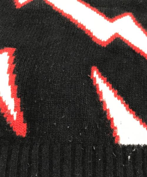 PRADA（プラダ）PRADA (プラダ) ライニングニット セーター ブラック サイズ:48の古着・服飾アイテム