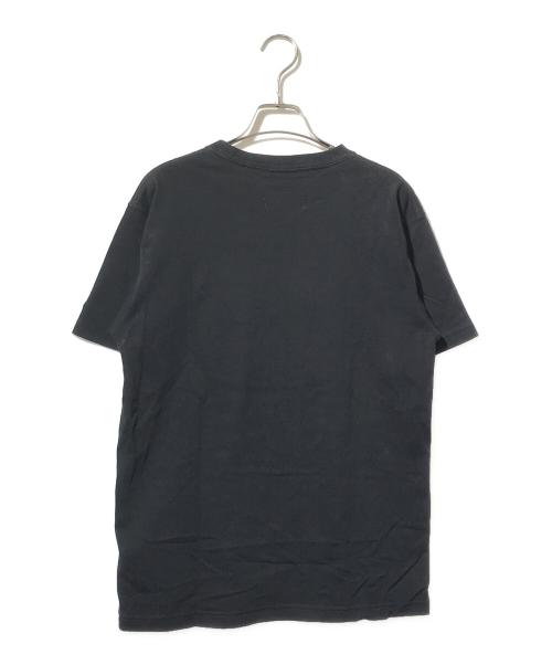 Yohji Yamamoto pour homme（ヨウジヤマモト プールオム）Yohji Yamamoto pour homme (ヨウジヤマモト プールオム) New Era (ニューエラ) Cotton Tee/半袖カットソー ブラック サイズ:Mの古着・服飾アイテム