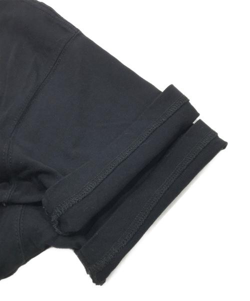 Yohji Yamamoto pour homme（ヨウジヤマモト プールオム）Yohji Yamamoto pour homme (ヨウジヤマモト プールオム) New Era (ニューエラ) Cotton Tee/半袖カットソー ブラック サイズ:Mの古着・服飾アイテム