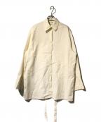 ROHEロヘ）の古着「Open back shirt/オープンバックシャツ」｜アイボリー