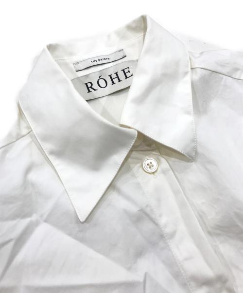 ROHE（ロヘ）ROHE (ロヘ) Open back shirt/オープンバックシャツ アイボリー サイズ:36の古着・服飾アイテム