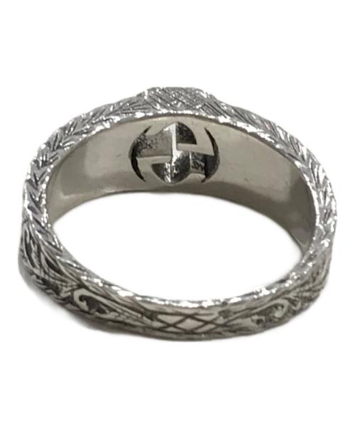 GUCCI（グッチ）GUCCI (グッチ) インターロッキングロゴリング シルバー サイズ:20号の古着・服飾アイテム